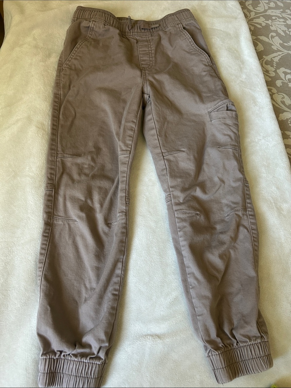 7-8 years  Kids George Kids Taupe Jogger Sweatpants